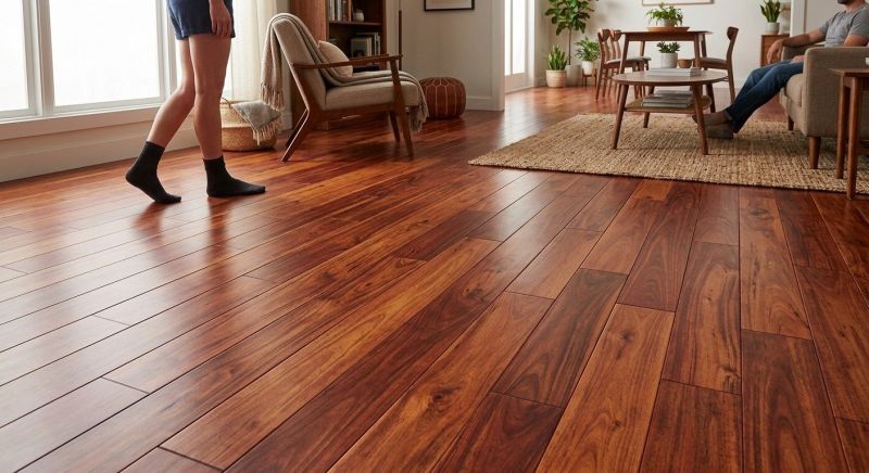 Cherry Floor Installation in Greeley, CO