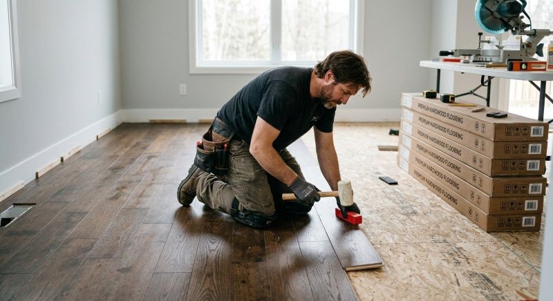 Hardwood Floor Installation in Johnstown, CO