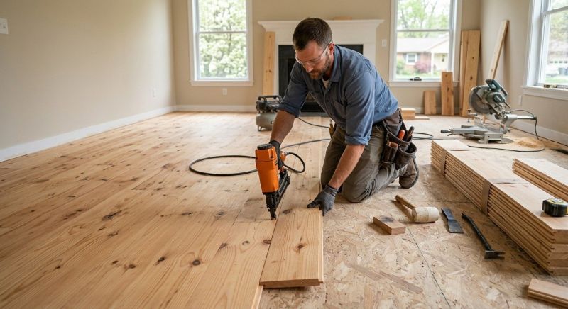 Hardwood Floor Installation in Timnath, CO