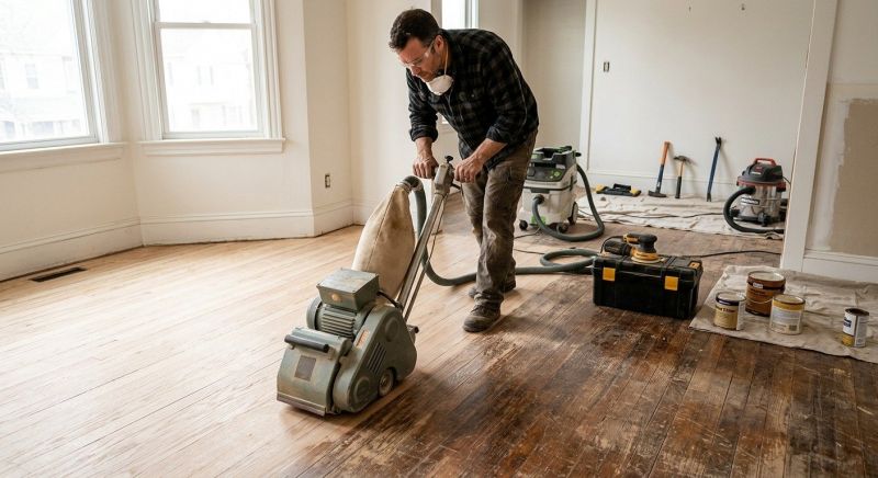 Hardwood Floor Renovation in Greeley, CO