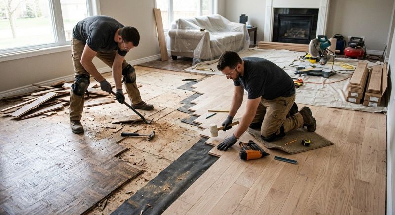 Hardwood Replacement in Windsor, CO