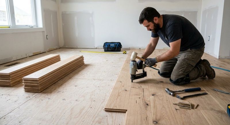 Oak Floor Installation in Fort Collins, CO