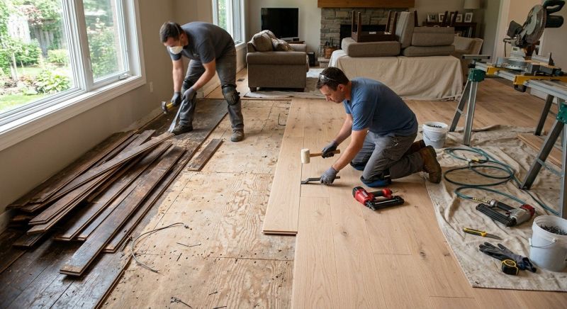 Oak Floor Replacement in Greeley, CO