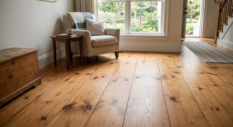 Pine Floor Installation in Greeley, CO