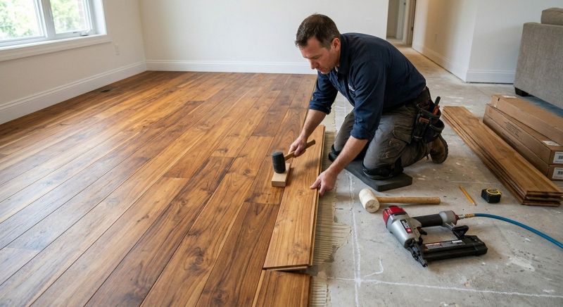 Teak Flooring Installation in Greeley, CO