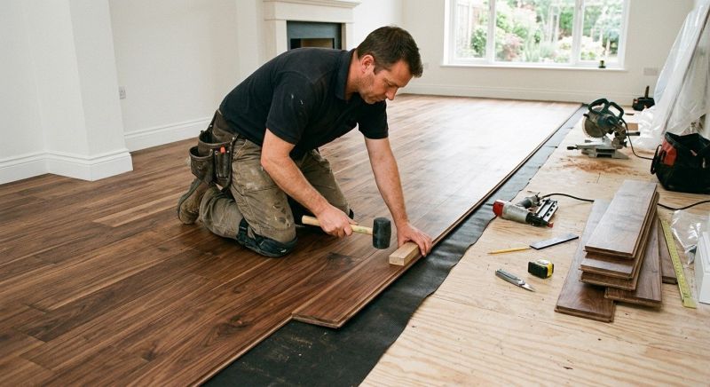 Walnut Flooring Installation in Greeley, CO