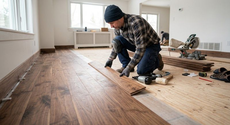 Walnut Flooring Installation in Greeley, CO