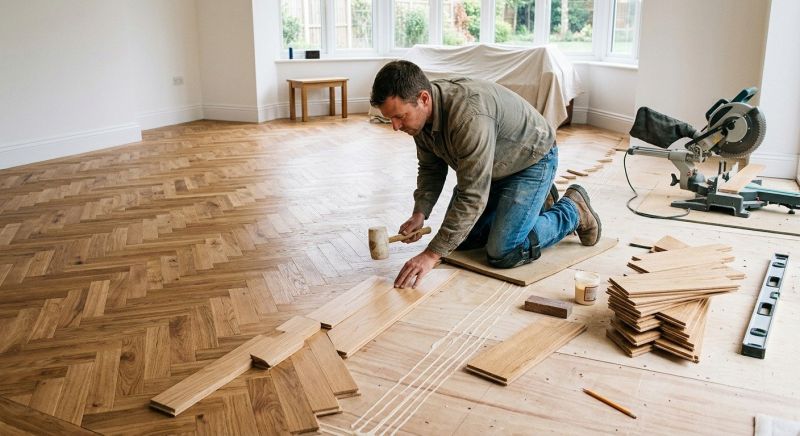 Wide Plank Floor Installation in Greeley, CO