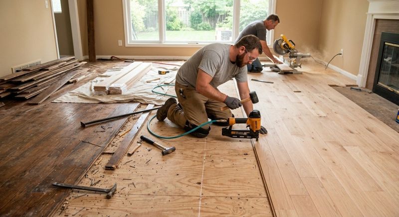Wood Floor Replacement in Berthoud, CO