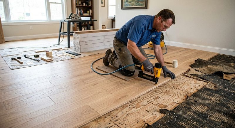Wood Floor Replacement in Firestone, CO