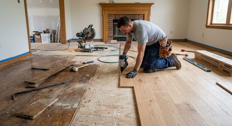 Wood Floor Replacement in Fort Lupton, CO